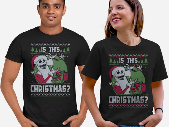 Ugly Sweater Skeleton Christmas