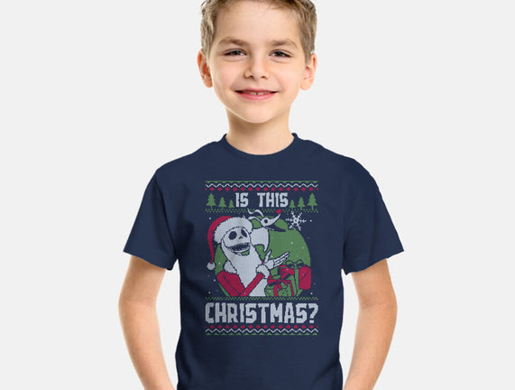 Ugly Sweater Skeleton Christmas