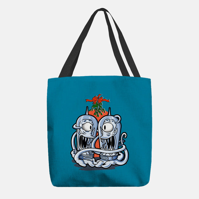 Under The Mistletoe-None-Basic Tote-Bag-palmstreet