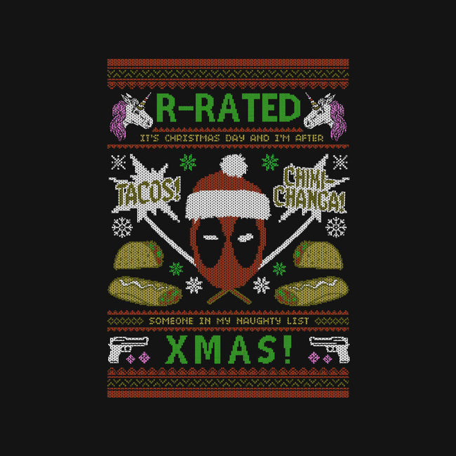 R-Rated Christmas-Womens-Basic-Tee-Arinesart