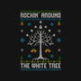 Rockin Around The White Tree-Unisex-Kitchen-Apron-NMdesign