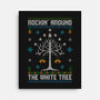 Rockin Around The White Tree-None-Stretched-Canvas-NMdesign