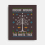 Rockin Around The White Tree-None-Stretched-Canvas-NMdesign