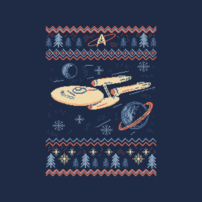 Space Night Xmas-None-Fleece-Blanket-marsdkart