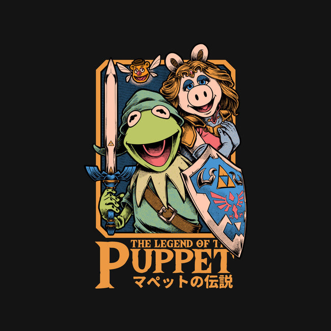 Legend Of The Puppet-None-Fleece-Blanket-Studio Mootant