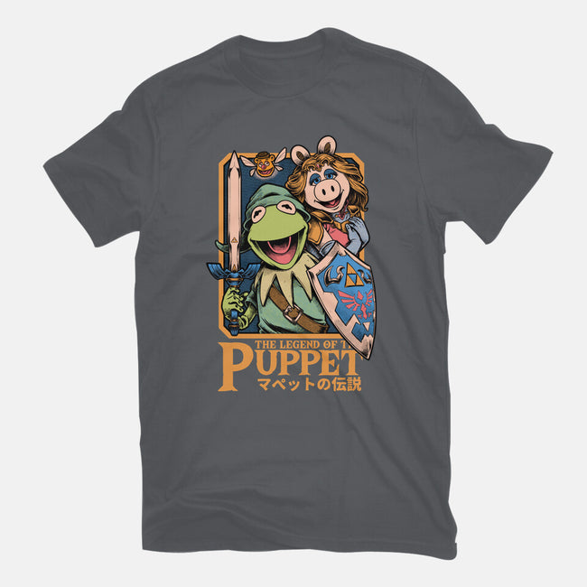 Legend Of The Puppet-Unisex-Basic-Tee-Studio Mootant