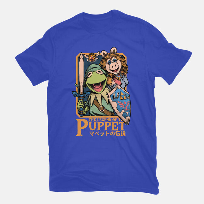 Legend Of The Puppet-Unisex-Basic-Tee-Studio Mootant