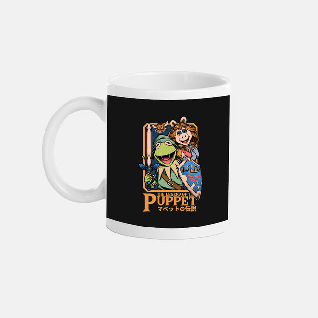 Legend Of The Puppet-None-Mug-Drinkware-Studio Mootant