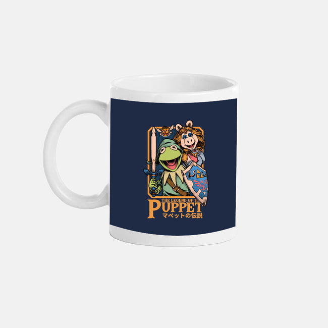 Legend Of The Puppet-None-Mug-Drinkware-Studio Mootant