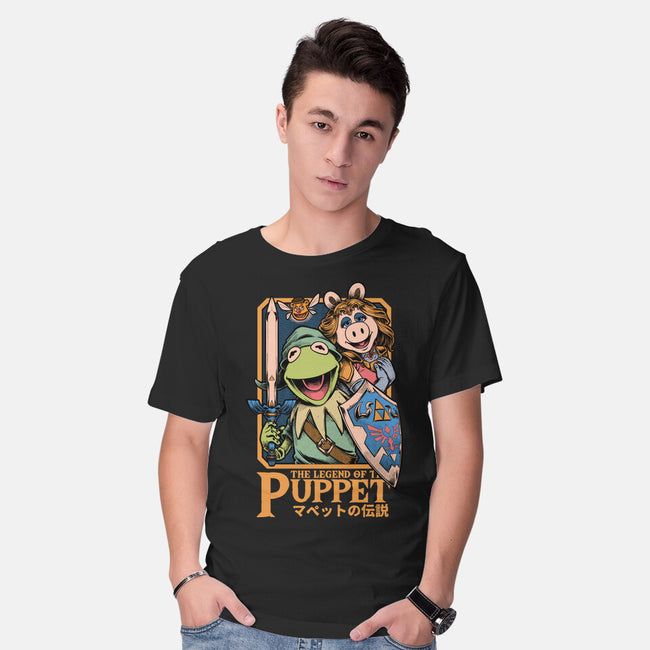 Legend Of The Puppet-Mens-Basic-Tee-Studio Mootant