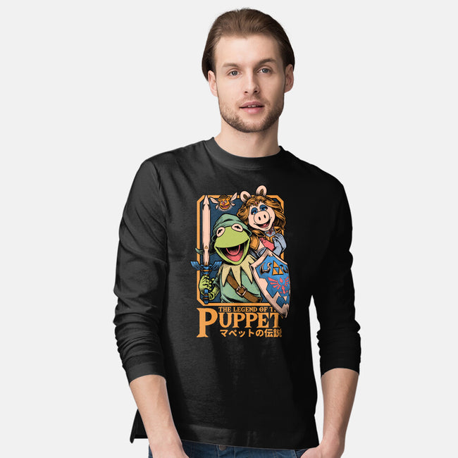 Legend Of The Puppet-Mens-Long Sleeved-Tee-Studio Mootant