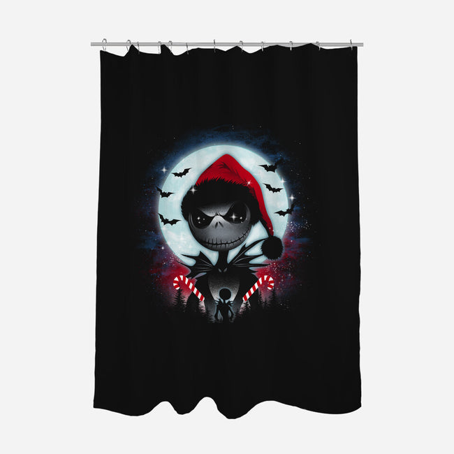 Nightmare Christmas-None-Polyester-Shower Curtain-dandingeroz