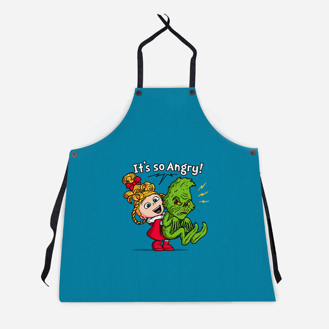 It's So Angry-Unisex-Kitchen-Apron-Raffiti