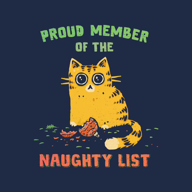 Proud Member Of The Naughty List-None-Polyester-Shower Curtain-kg07