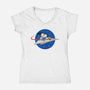 Space Voyager-Womens-V-Neck-Tee-erion_designs