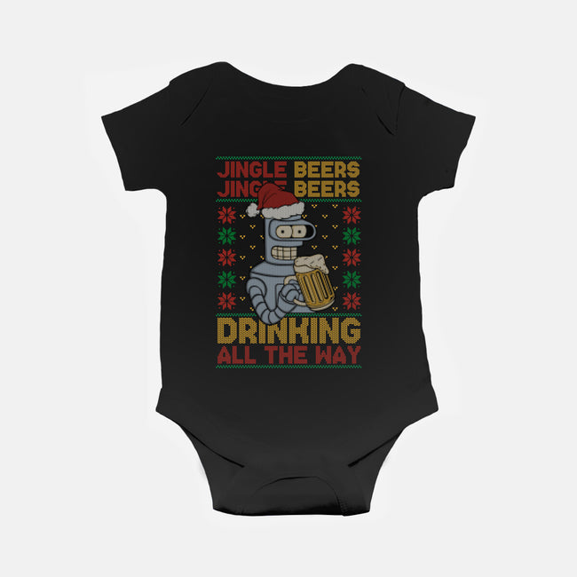 Jingle Beers-Baby-Basic-Onesie-Melonseta