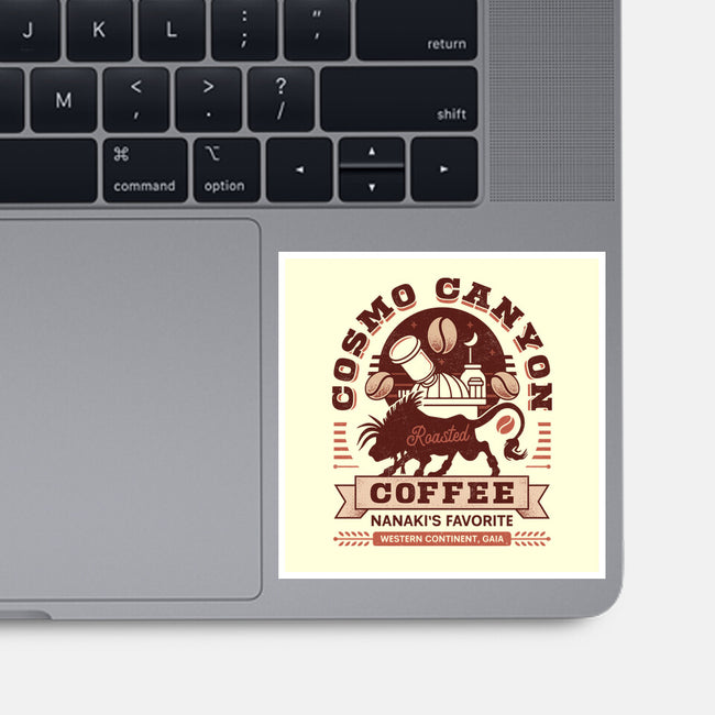 Cosmo Canyon Coffee-None-Glossy-Sticker-LAGELANTEE