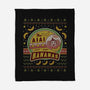 Aiai Bananas Ugly Sweater-None-Fleece-Blanket-LAGELANTEE