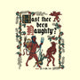 Krampus Medieval Style-None-Glossy-Sticker-Nemons