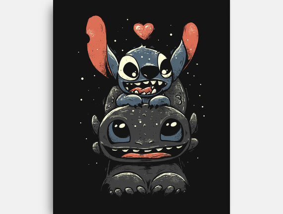 Stitch And Toothless