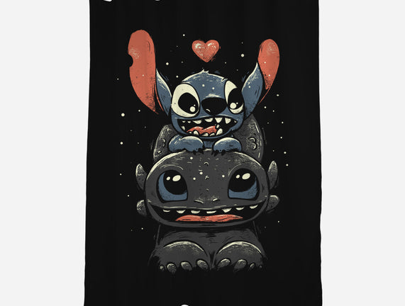 Stitch And Toothless