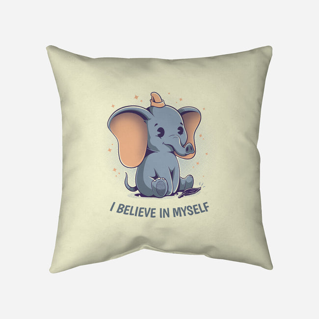 I Believe In Myself-None-Removable Cover w Insert-Throw Pillow-yumie