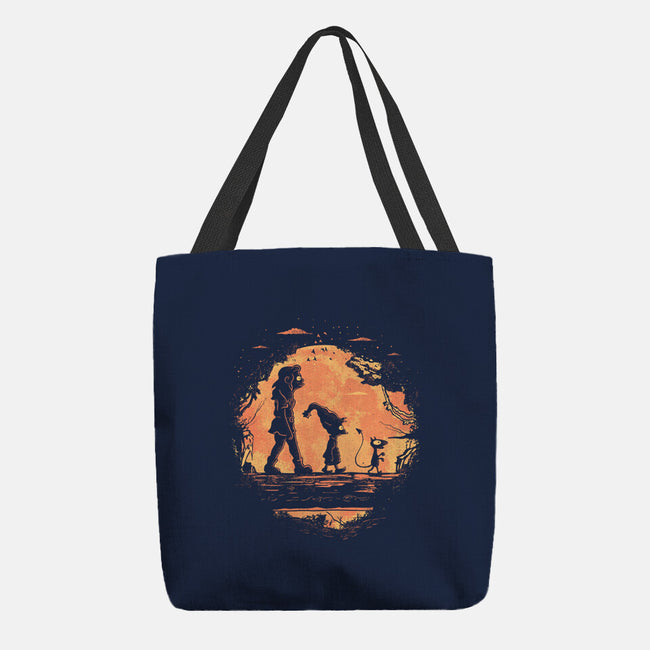 Friends In The Jungle-None-Basic Tote-Bag-yumie