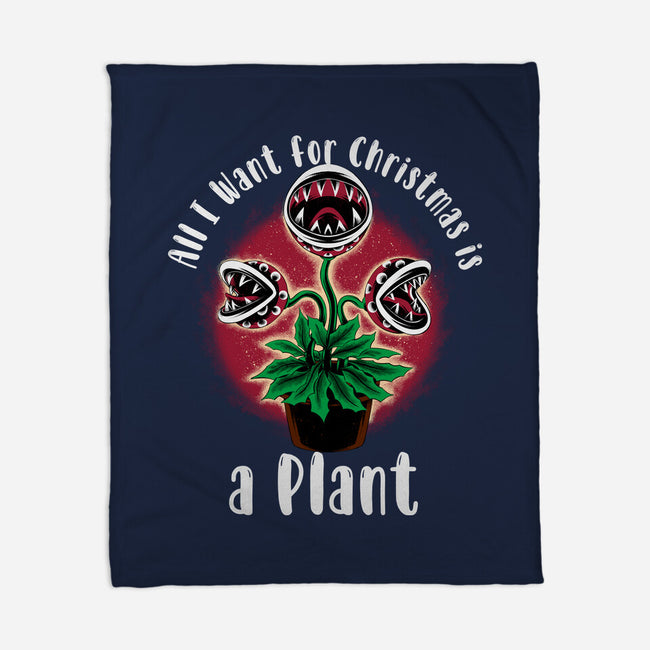 Christmas Plant-None-Fleece-Blanket-rmatix