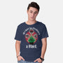 Christmas Plant-Mens-Basic-Tee-rmatix