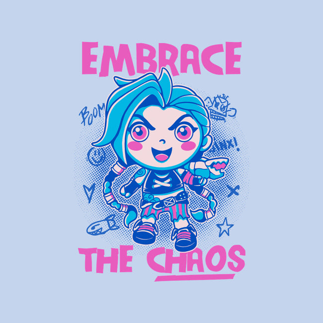 Embrace The Chaos-Womens-Basic-Tee-paulagarcia