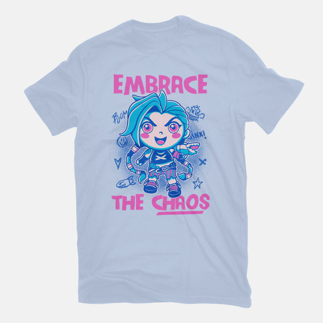 Embrace The Chaos-Womens-Basic-Tee-paulagarcia