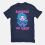 Embrace The Chaos-Youth-Basic-Tee-paulagarcia