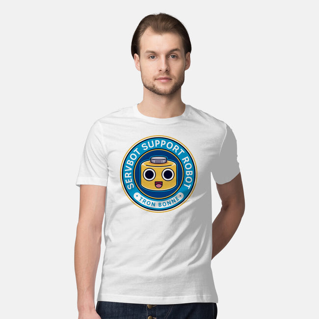 Servbot Emblem-Mens-Premium-Tee-LAGELANTEE