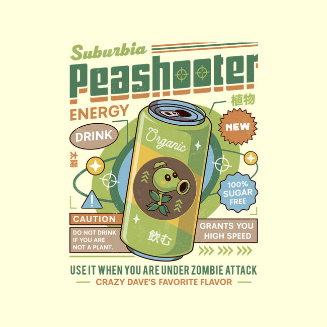 Peashooter Energy Drink-None-Stretched-Canvas-LAGELANTEE