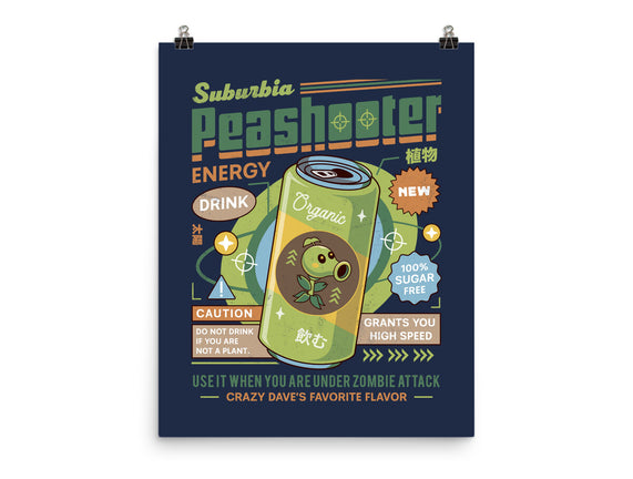 Peashooter Energy Drink