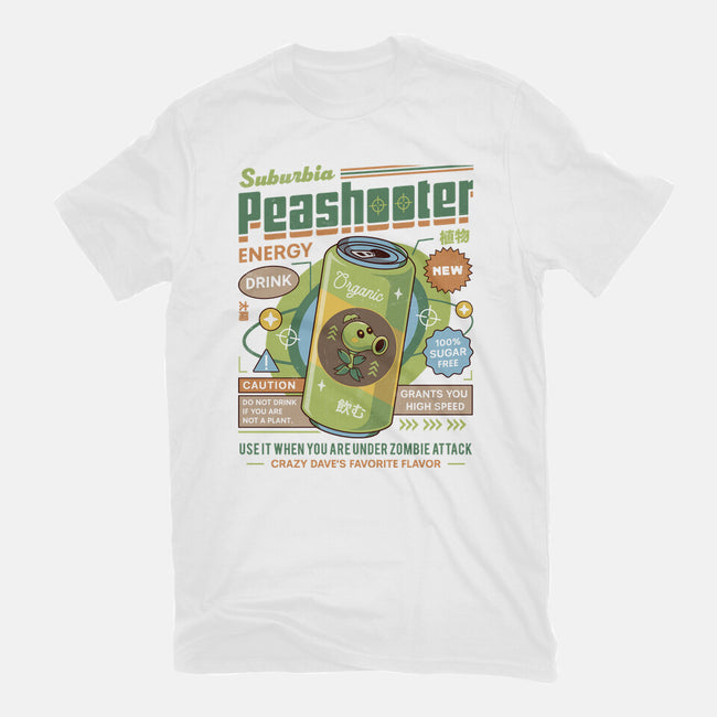 Peashooter Energy Drink-Mens-Heavyweight-Tee-LAGELANTEE