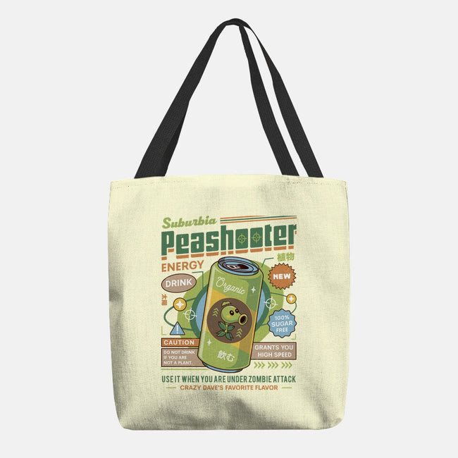 Peashooter Energy Drink-None-Basic Tote-Bag-LAGELANTEE