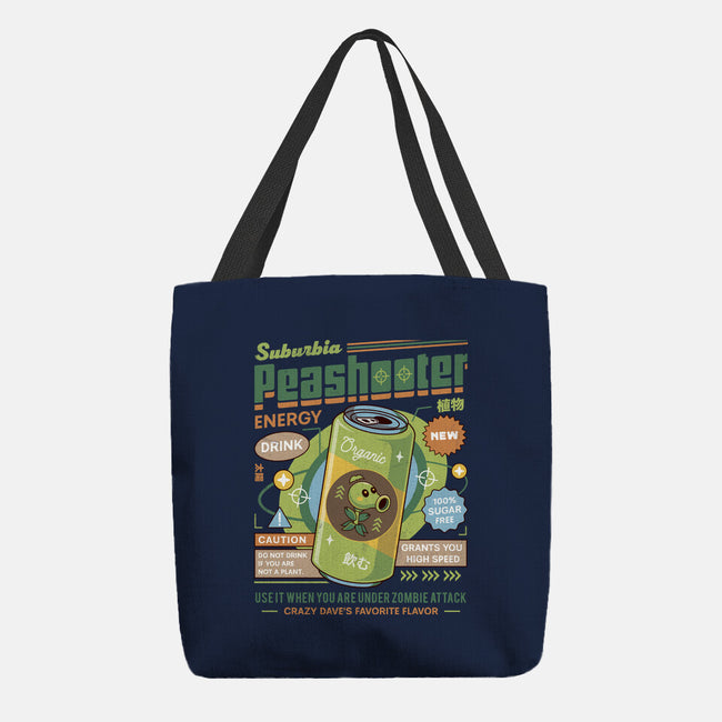 Peashooter Energy Drink-None-Basic Tote-Bag-LAGELANTEE