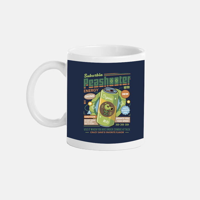 Peashooter Energy Drink-None-Mug-Drinkware-LAGELANTEE