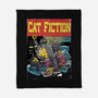 Cat Fiction-None-Fleece-Blanket-zascanauta