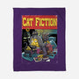 Cat Fiction-None-Fleece-Blanket-zascanauta