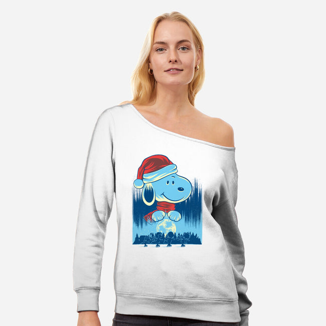 Winter Season Is Here-Womens-Off Shoulder-Sweatshirt-rmatix