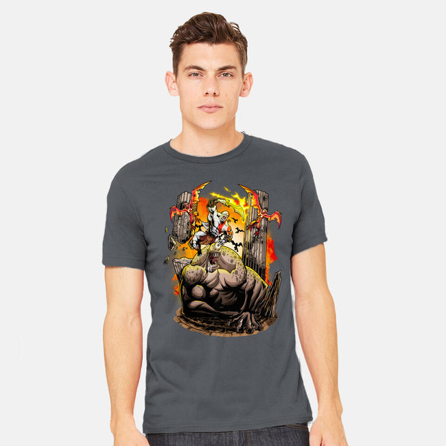 God Kratos-Mens-Heavyweight-Tee-Diego Oliver