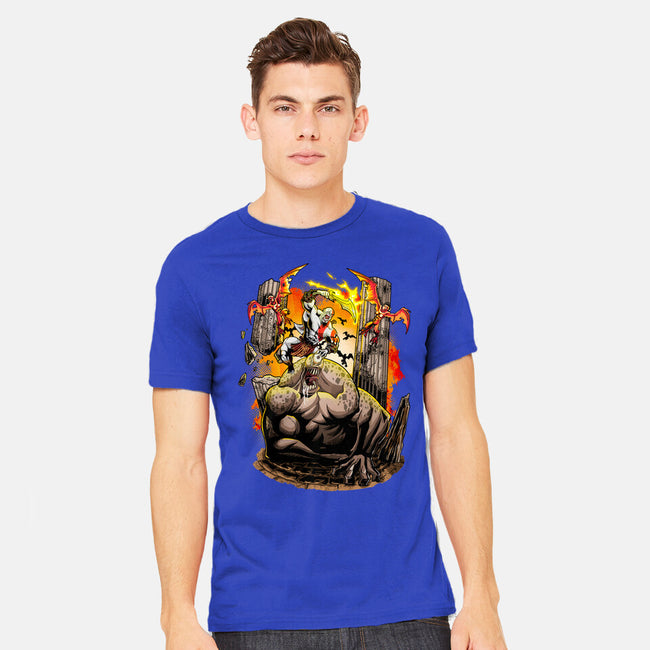 God Kratos-Mens-Heavyweight-Tee-Diego Oliver