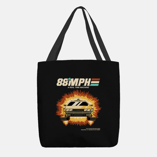 A Real Time Machine-None-Basic Tote-Bag-retrodivision