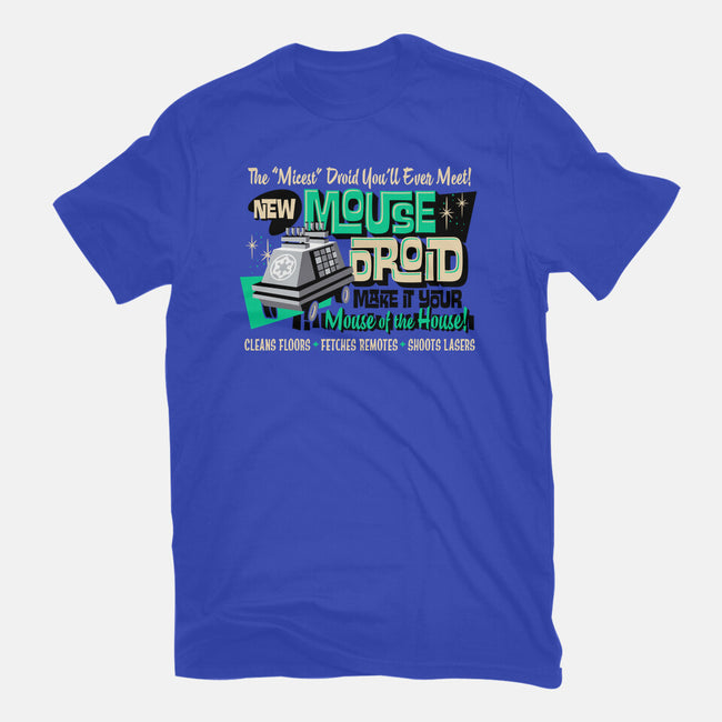 Mouse Droid-Mens-Basic-Tee-Wheels