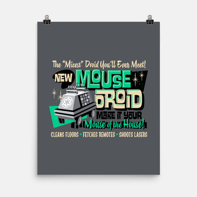 Mouse Droid-None-Matte-Poster-Wheels