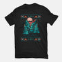 Attack On Christmas-Mens-Basic-Tee-marsdkart