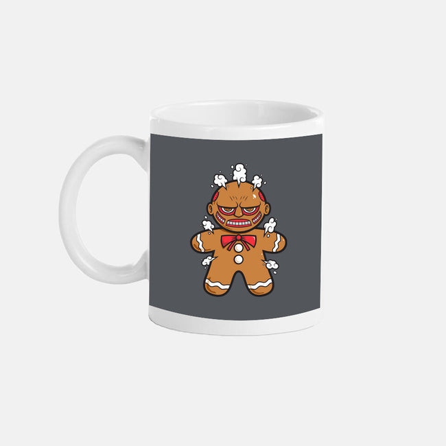 Gingerbread Titan-None-Mug-Drinkware-krisren28