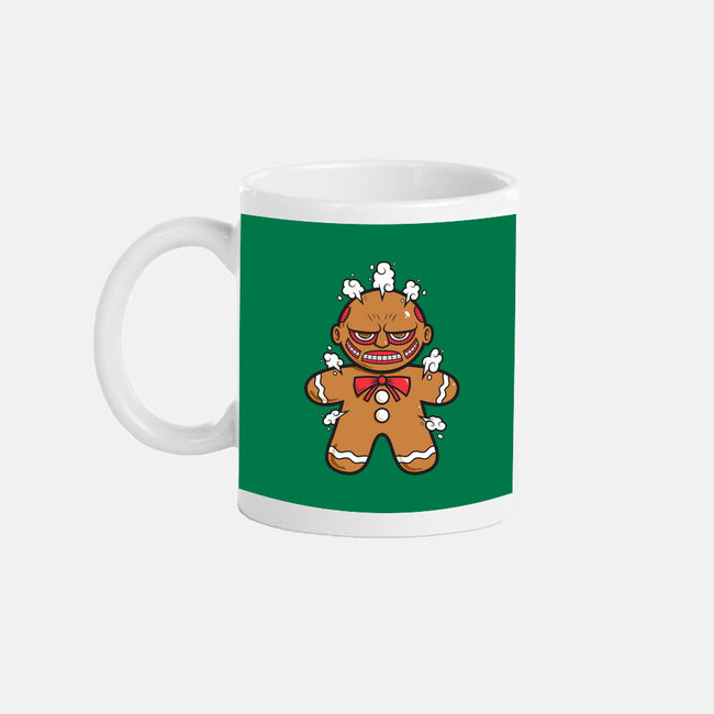 Gingerbread Titan-None-Mug-Drinkware-krisren28